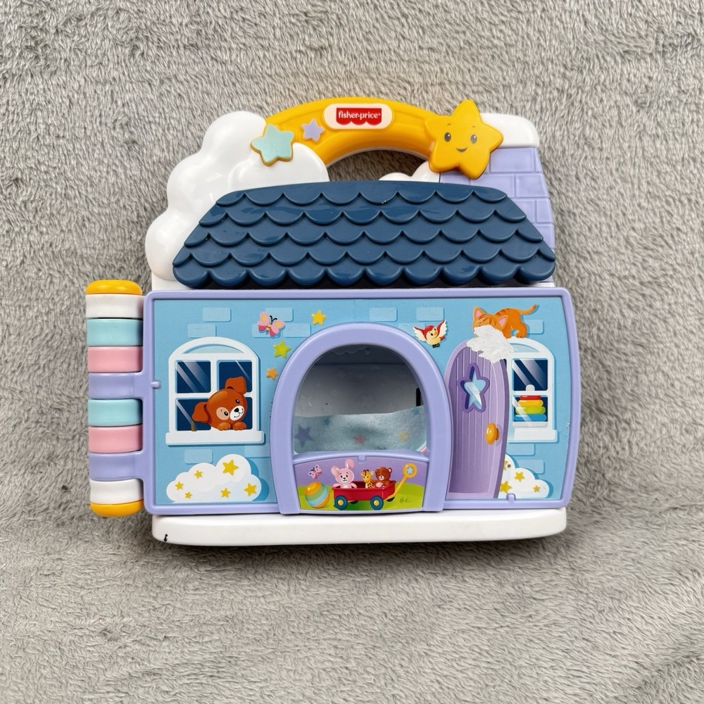 Fisher Price Little People Baby's Day Storybook‎ Playset Book Only 2019 GMK20